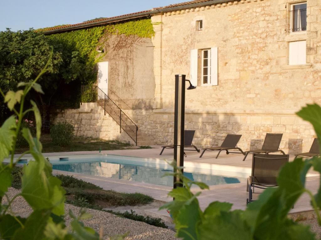 Gite Avec Piscine, Chateau De Lescours, St-Emilion Saint-Sulpice-de-Faleyrens Exterior photo